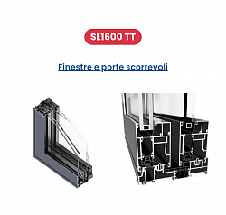 Scorrevole Alzante SL 1600 TT: il perfetto equilibrio tra design minimale e tenuta climatica. Ideale per chi cerca sicurezza, comfort termico e una vista panoramica impareggiabile.